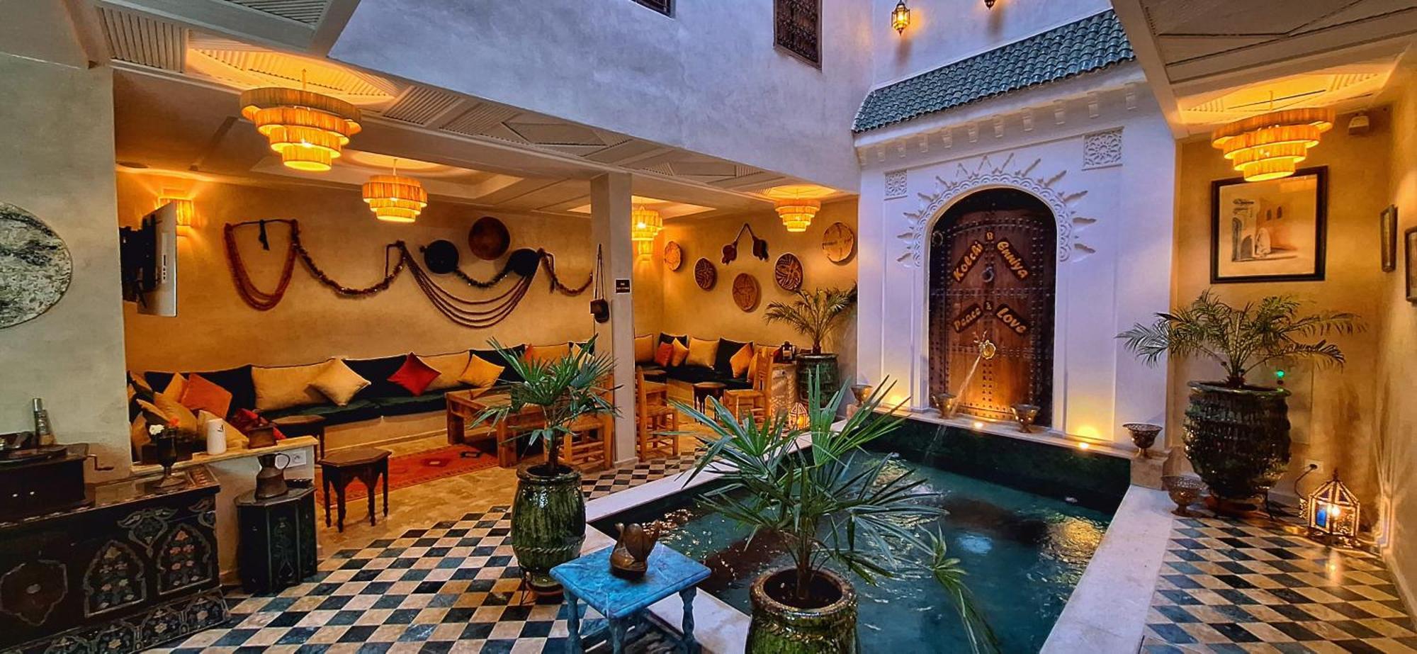Riad Belikoss Pool & Spa マラケシュ エクステリア 写真
